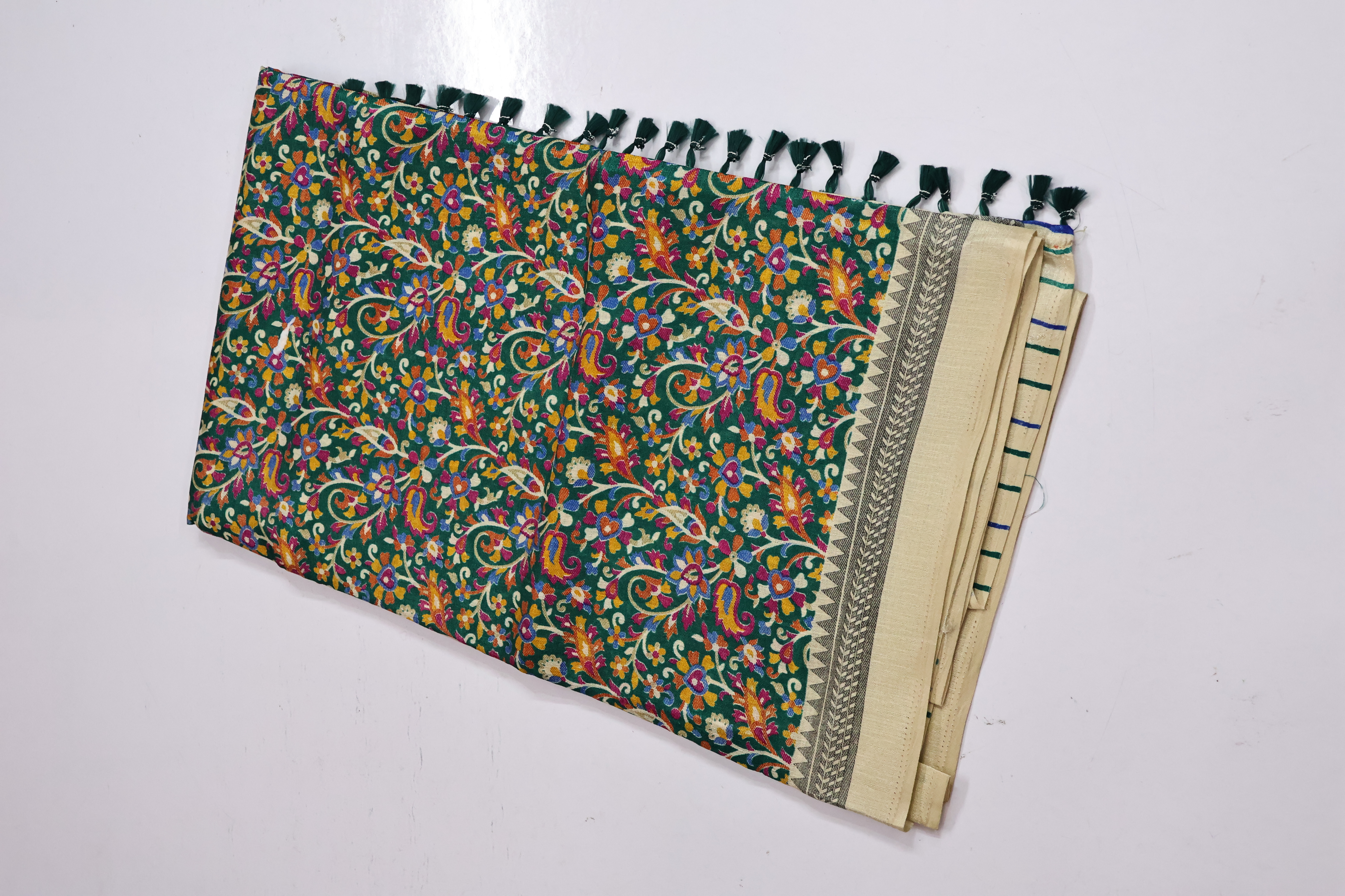 Rustic Jute Saree